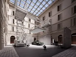 Photo Studio in Classical Atrium Interior by DUBYK 3D model