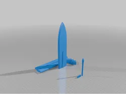 Protector with Eyes of Blue sword