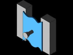 Punch for making holes in steel plates