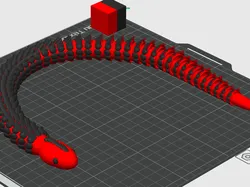 Serpiente articulada/snek V1 - Modelo de impresión 3D gratuito
