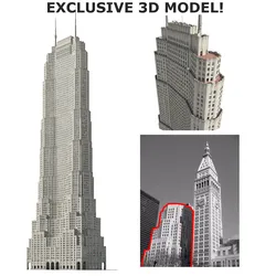 Skyscraper Metropolitan Life North NY -COMPLETED 3D model
