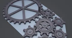 Snap Together Mechanical Gears
