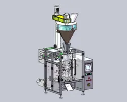Vertical powder packaging machine