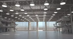 Warehouse Interior Exterior 3D model