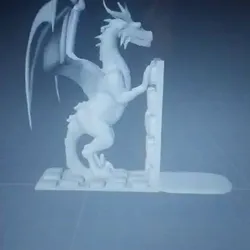 Dragon Wall Bookend