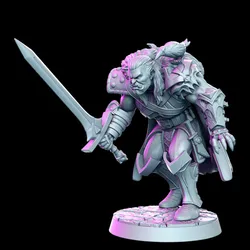 Gazzmal- Orc Witcher 32mm - DnD -