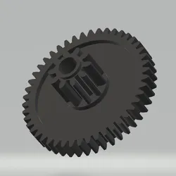 Gear for toy 46 to 10 teeth