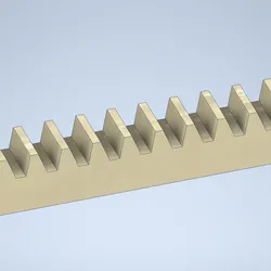 Gear rack 1x4