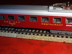 Interior for the Märklin 4068 SBB- Restaurant car