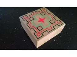 Jewelry Box with Inlay Cover