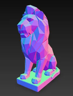 Lion modern Leão