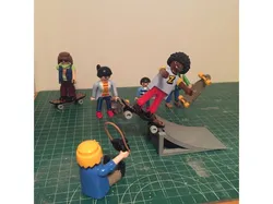Playmobil Ramp for skate park v1.0