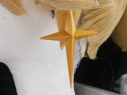 Princess Rosalina Earrings - Quick Print - Free 3D Print Model