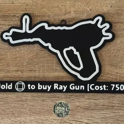 RAY GUN WALL BUY (wall display ) - COD ZOMBIES