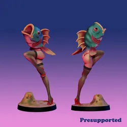 Reverse Mermaid 1 [pre-supported]