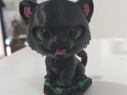 SHADOW THE BLACK PANTHER - Free 3D Print Model