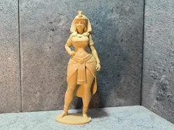 Time Travel Anime - Ancient Egypt - Free 3D Print Model