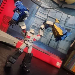 Transformers Blokees Sentinel Prime Split handlers