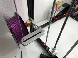 Tronxy X5S Spool Mount and Filament cleaner and guide