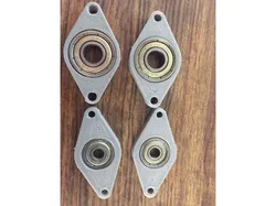 Ball bearing mounting