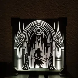 Blood Omen Based Lamp/Deco With Easy Solution To Change Front !