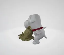 Brian Griffin vomit miniature - 3d model