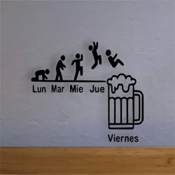 cuadro - semana - viernes - decoration