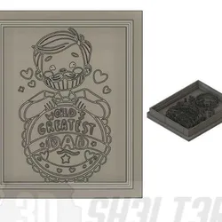 FATHER'S DAY cookie cutter
