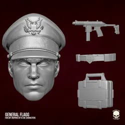 General Flagg GI Joe Fan Art 3D printable files