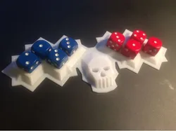 Gloomhaven XP HP dice stand