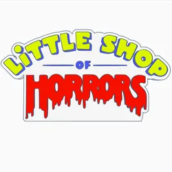 LITTLE SHOP OF HORRORS Logo Display by MANIACMANCAVE3D