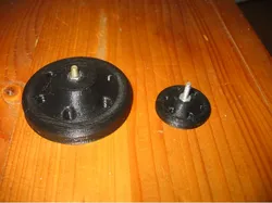 Ponceuse ((Dremel) 50mm et 25mm avec vis M3