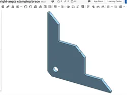 Right-Angle Clamping Brace