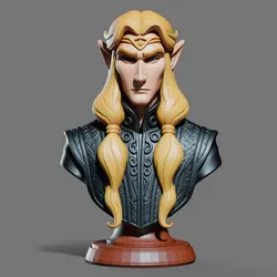 Sauron Bust 3D Print STL