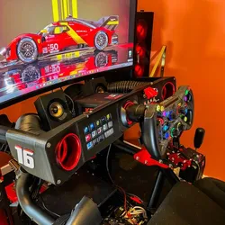 Simagic Alpha Evo Pro - Dashboard / Button BOX / wind Simulator / SteamDeck