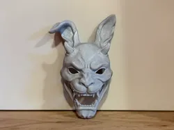 'WereRabbit' rabbit oni mask  - Free 3D Print Model