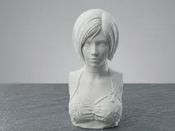 Ada Wong Bust 3D Print Model 309 - Free 3D Print Model