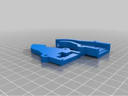 Anet E10 cable strain relief for heatbed with nuts