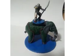 Armoured Elephant - 3" base