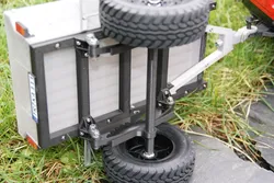 Axle for M416 trailer using 1150 bearings
