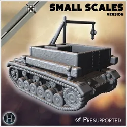 Bergepanzer III (small scales version) - Germany Eastern Western Front Normandy Italy Berlin Bulge WWII