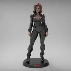Blackwidow - Leather suit