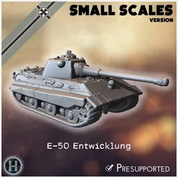 E-50 Entwicklung (small scales version) - Germany Eastern Western Front Normandy Italy Berlin Bulge WWII