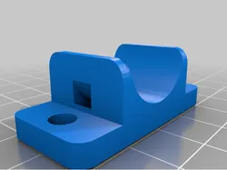 Extruder cable support for 200mm tube (Hypercube)