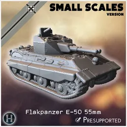 Flakpanzer E-50 55mm Entwicklung  (small scales version) - Germany Eastern Western Front Normandy Italy Berlin Bulge WWII
