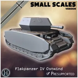 Flakpanzer IV AA Ostwind (small scales version) - Germany Eastern Western Front Normandy Italy Berlin Bulge WWII