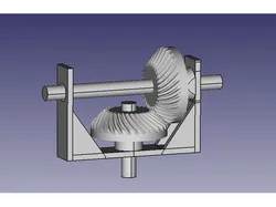 Gear 90 degree Model