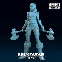 Girl Viking Variant 2