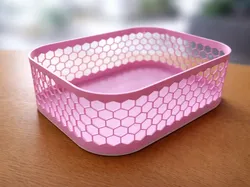 Honeycomb Storage Basket - Free 3D Print Model