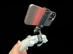 Ice Wolf Generation 1 Gamepad Phone Holder - No Stand - Requires M5 Screws and Nuts - Free 3D Print Model